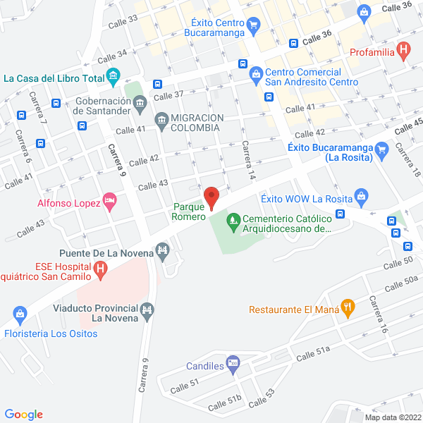 Map of Arreglos Florales Floramarte