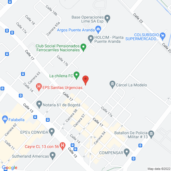 Mapa de Avícola San Juan Ltda.