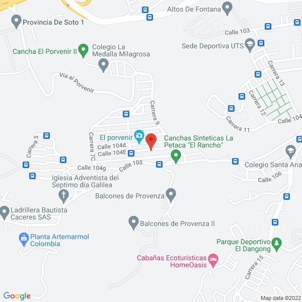 Map of Avs Ingeniería