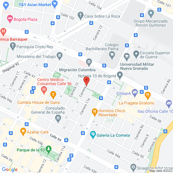 Mapa de Avv Consultoría S.A.S.