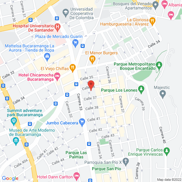 Map of Alquiler Vehiculos Personalizados