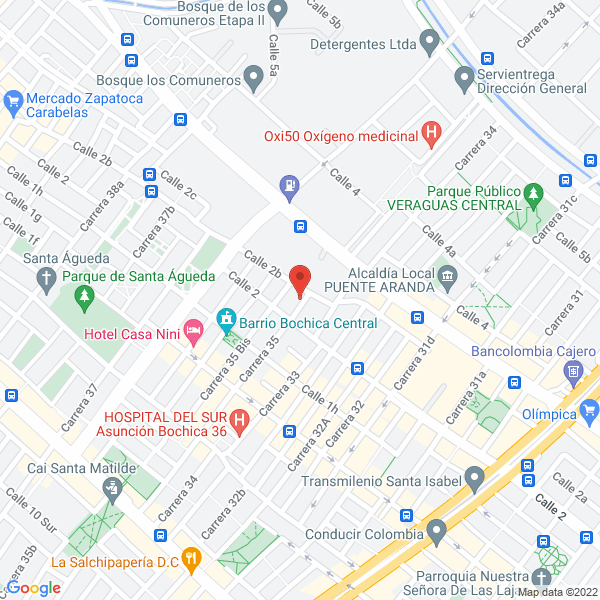 Mapa de Alquiler Y Fábrica Lualsima