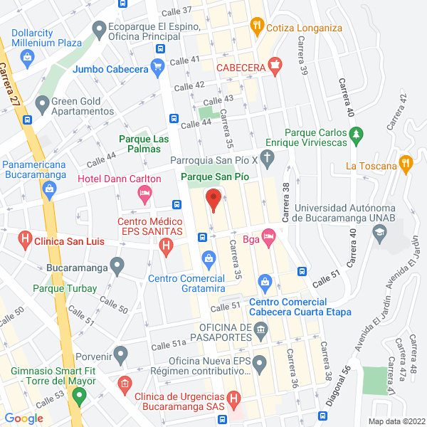 Map of Alquiler Y Venta Stilo Pizarro