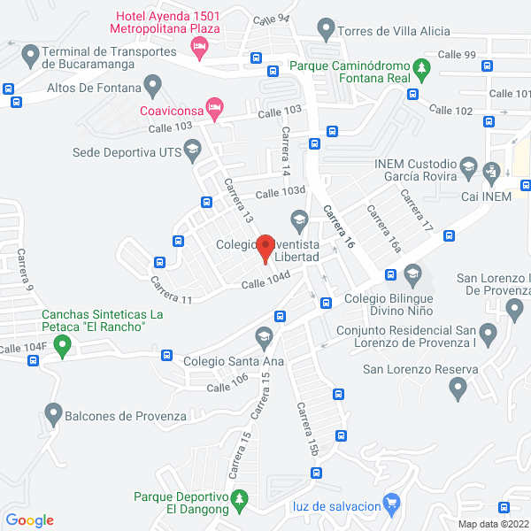 Map of Alquilere El Coctel-Minitk Maxi Music