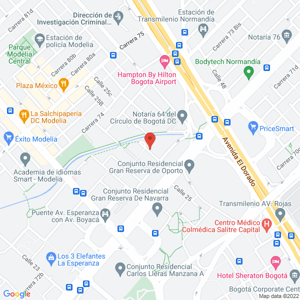 Mapa de Alquileres El Campín