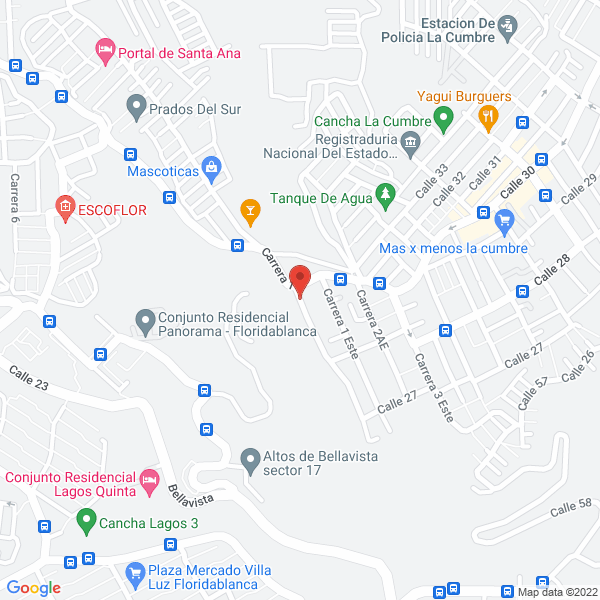 Map of Alquileres La Cumbre