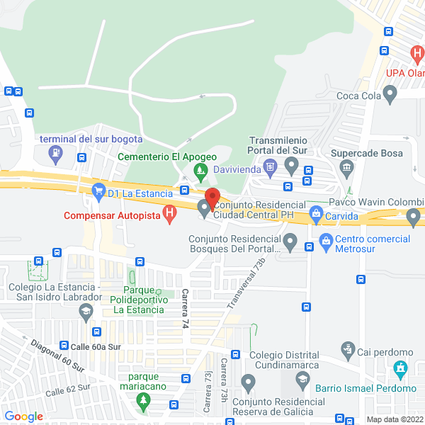 Mapa de Altalene S.A.