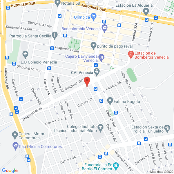Mapa de Alugrama Ltda.