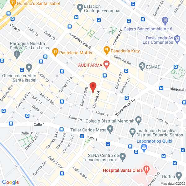 Mapa de Arquivid Ltda.