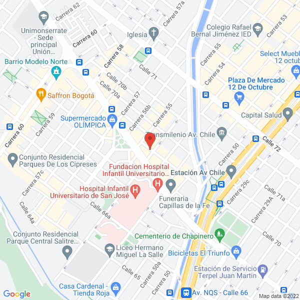 Mapa de Arricol Ltda