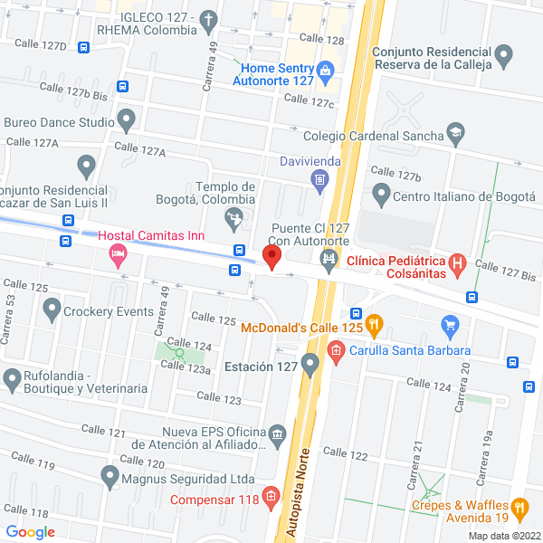 Mapa de C.I. Klein Chain Ltda