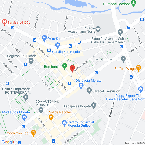 Mapa de C.I. Portaflores Ltda.