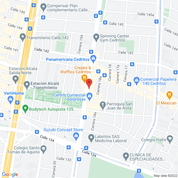 Mapa de Cambios Exito