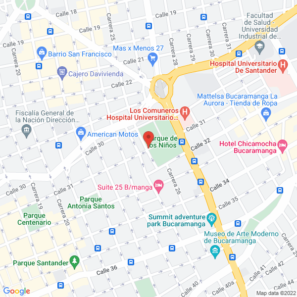 Map of Cambios Express La Florida