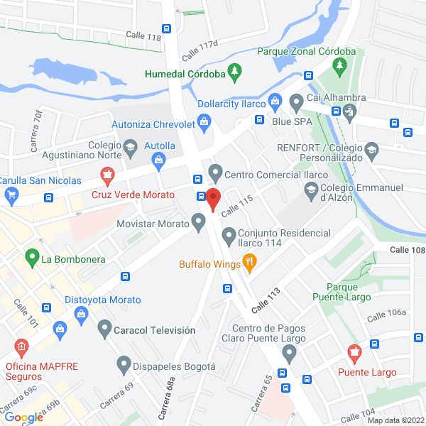 Mapa de Cambios Ilarco Ltda.
