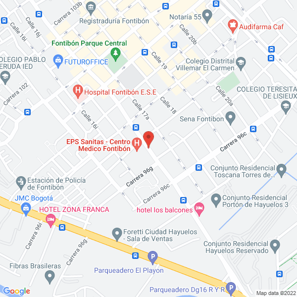 Mapa de Carrocerías Incol Ltda.