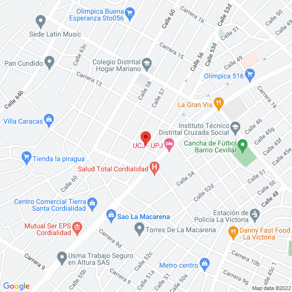 Map of Carrocerías La Insuperable S.A.S.