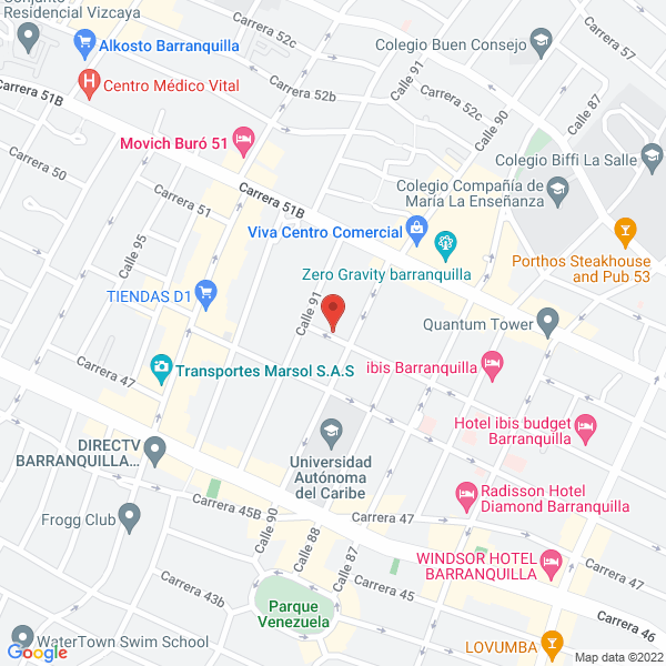 Map of Casa Blanca Hogar