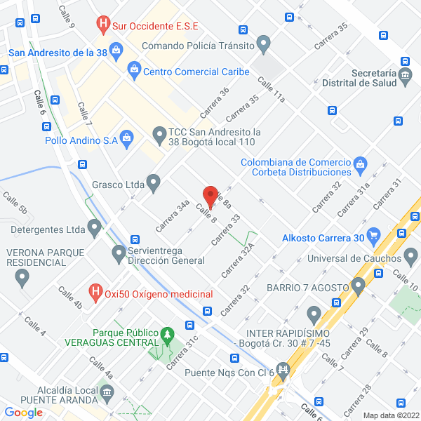 Mapa de Carlos Erick Koerting
