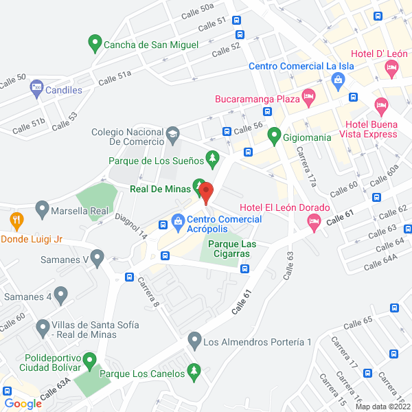Map of Café De Película