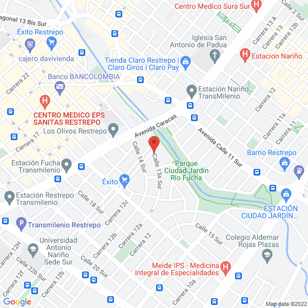 Mapa de Cjc Salud Ocupacional S.A.S.
