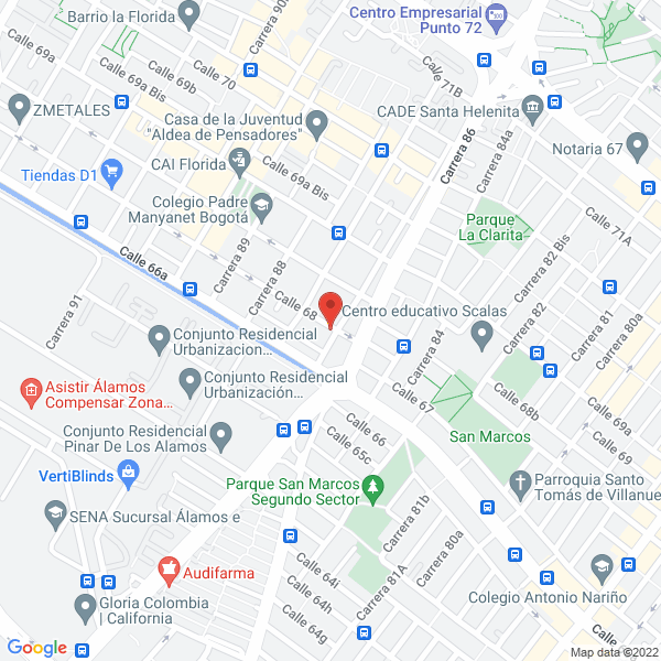 Mapa de Clap Entertainment S.A.S.
