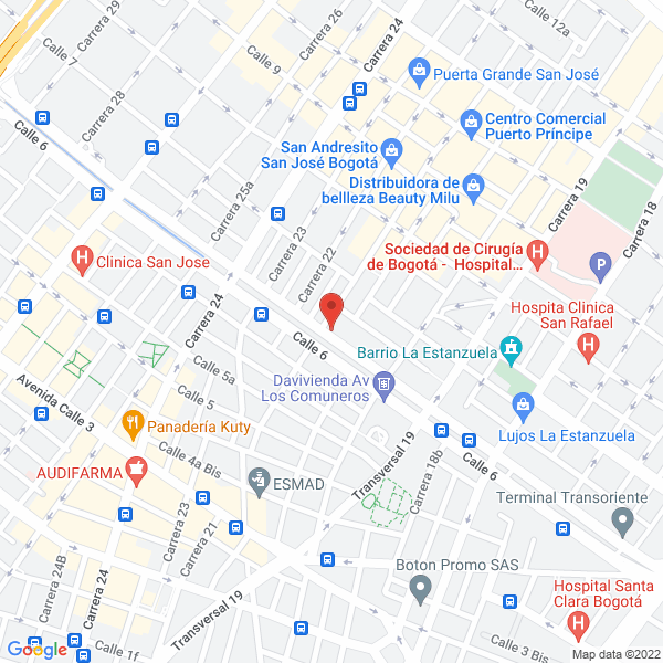 Mapa de Fran Diesel Df S.A.S