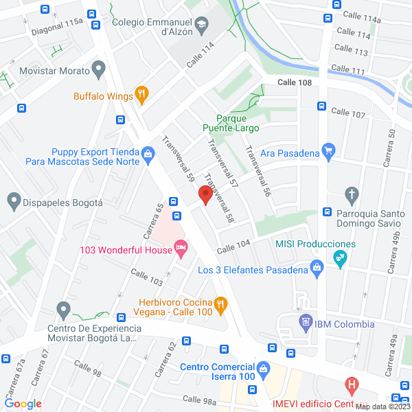 Mapa de Central Regional De Medios Ltda