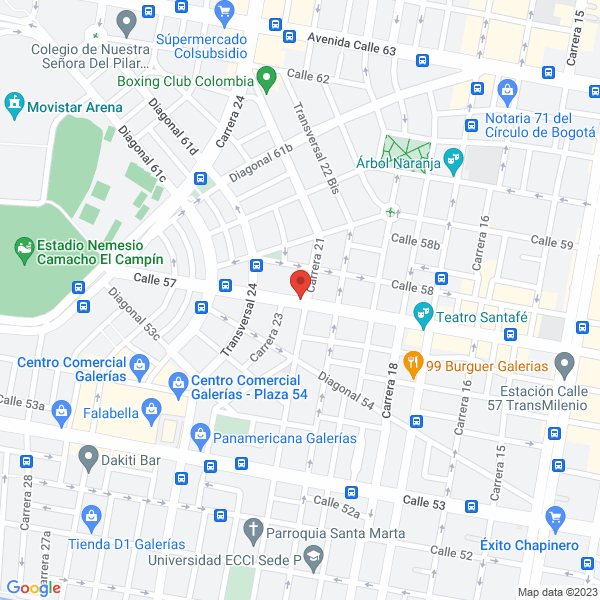 Mapa de Centro De Rehabilitación Y Estética Oral E.U.