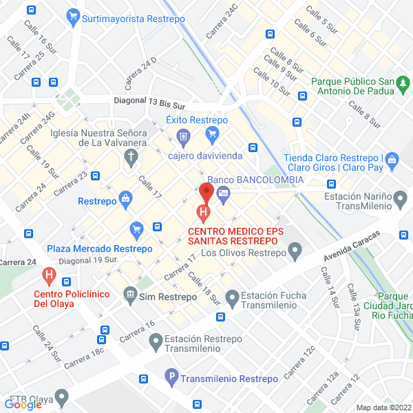 Mapa de Centro De Estética Integral Imagen