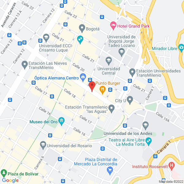 Mapa de Centro De Formación Voxel3D.Net