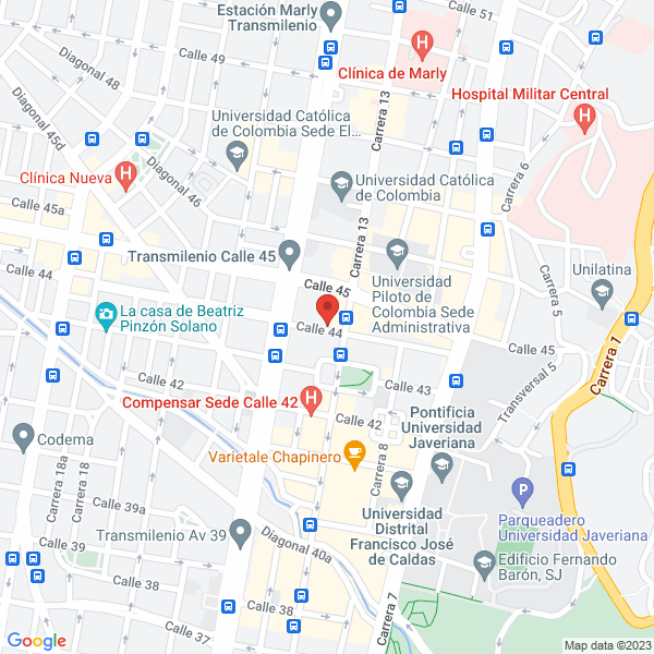 Mapa de Centro De Innovaciones Dentales Imcomacol S.A.S.