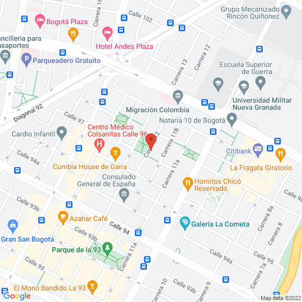 Mapa de Cireem S.A.S.