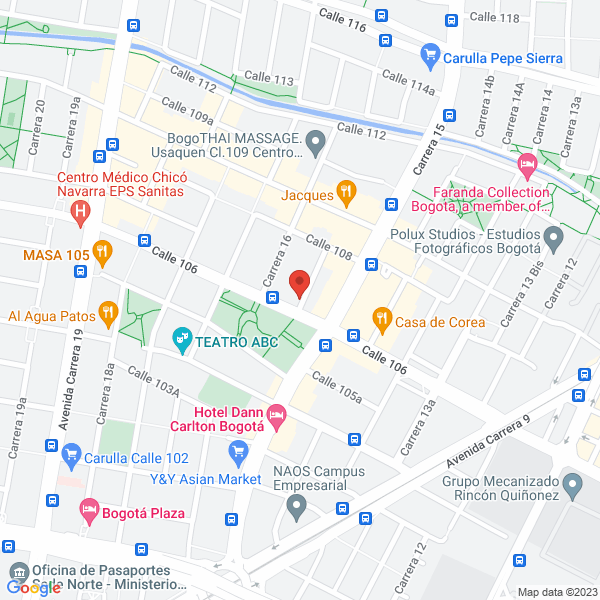Mapa de Centro De Investigaciones En Epilepsia Ltda.