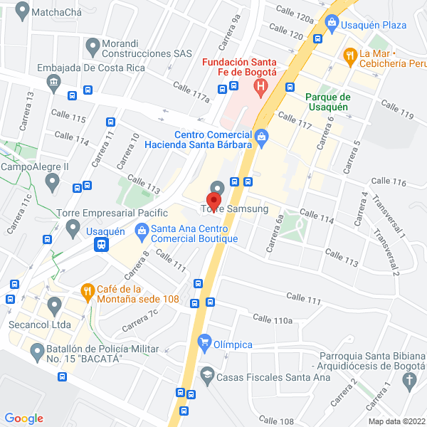 Mapa de Cerro Matoso S.A.