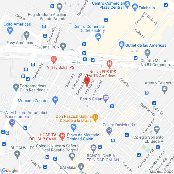 Mapa de Cesgraf Ltda.