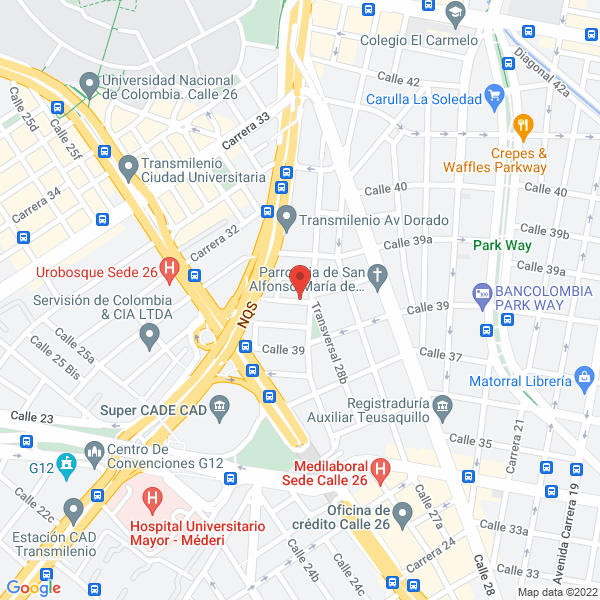 Mapa de Cevallos Y Holguín Consultores S.A.S