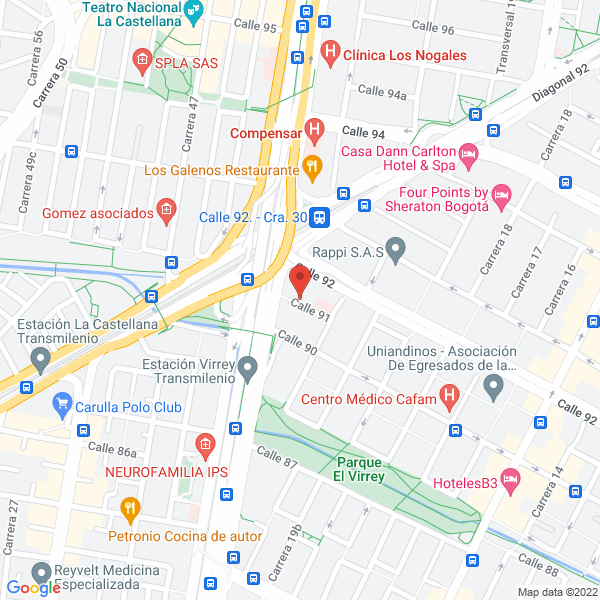 Mapa de Cfz Medicina Estética Ltda.