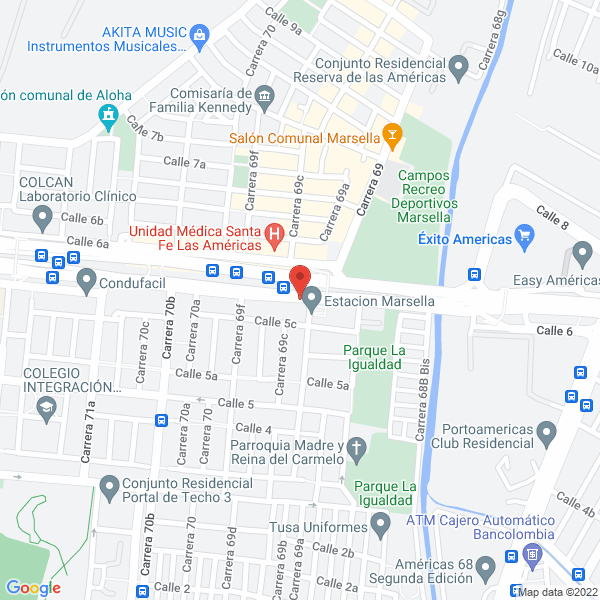 Mapa de Cgr Soportes E Instalaciones
