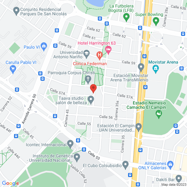Mapa de Civiltec Ingenieros Ltda.