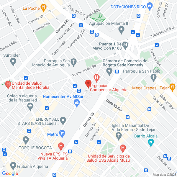 Mapa de Clan Oral Asistencia Odontológica Integral