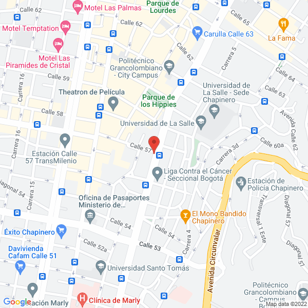 Mapa de Cloud Seguro S.A.S.