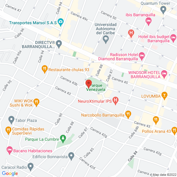 Map of Colusso Gimnasio Fitness