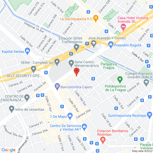 Mapa de Combo Caribe