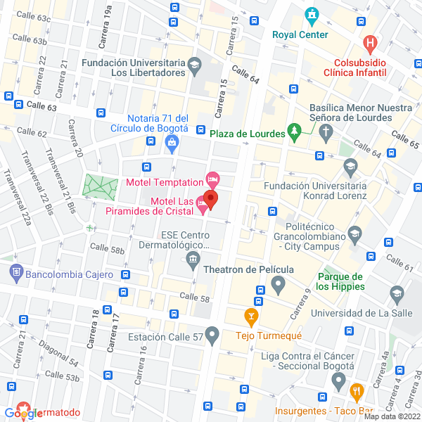 Mapa de Cerrajería Exito