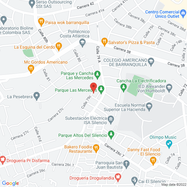 Map of Codibar