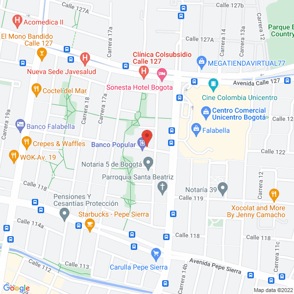 Mapa de Centro Veterinario Country Can