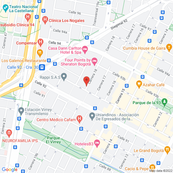 Mapa de Ceo Executive Transportation S.A.S.