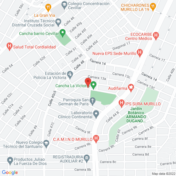 Map of Cg Asociados S.A.S