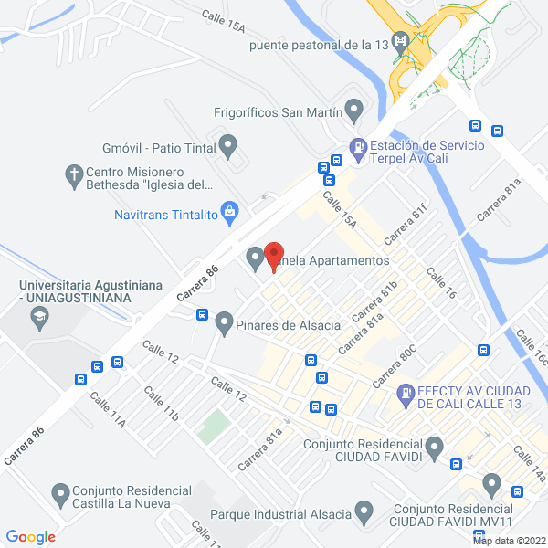 Mapa de Cgb Ingeniería Y Consultoría Ltda.